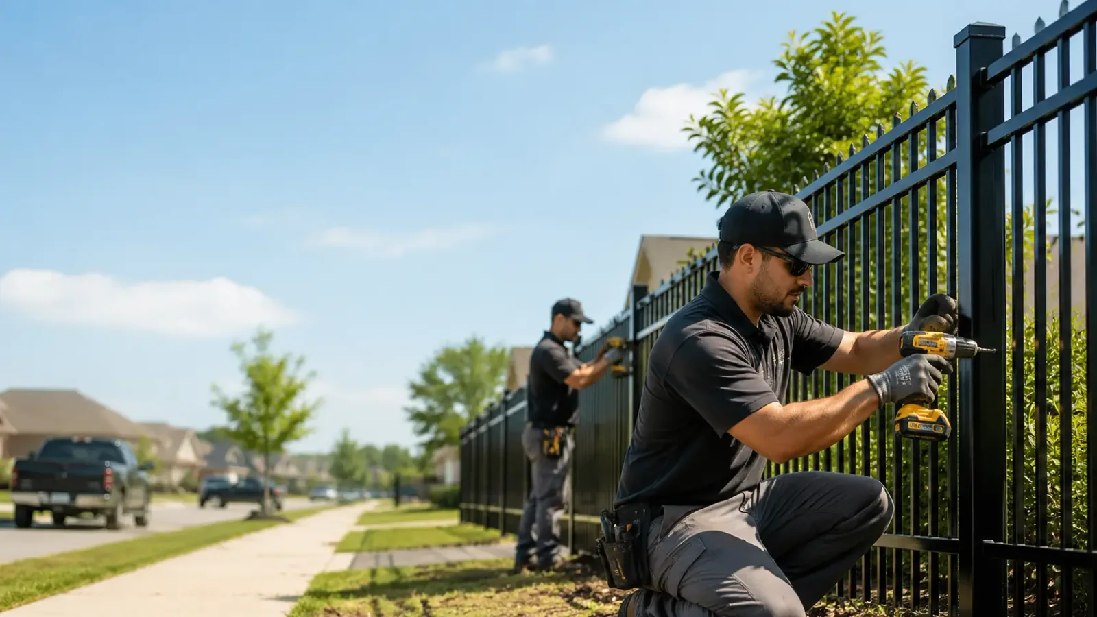 Metal Fence Installation in Burbank, WA